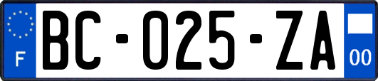 BC-025-ZA