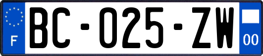 BC-025-ZW