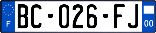 BC-026-FJ