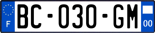 BC-030-GM