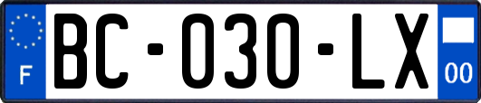 BC-030-LX