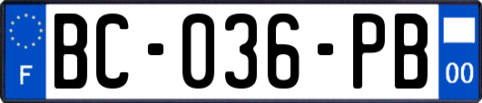 BC-036-PB