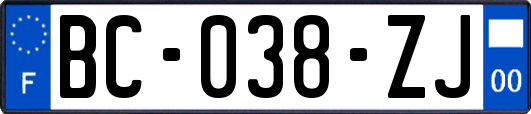 BC-038-ZJ