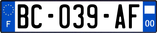 BC-039-AF