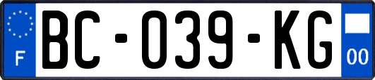 BC-039-KG