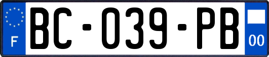BC-039-PB
