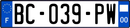 BC-039-PW
