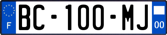BC-100-MJ
