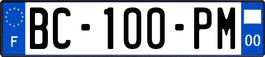 BC-100-PM