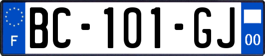 BC-101-GJ