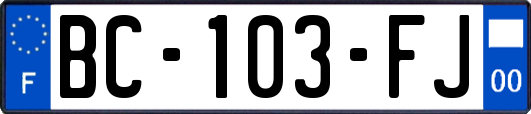 BC-103-FJ