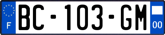 BC-103-GM