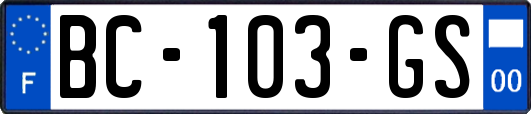 BC-103-GS