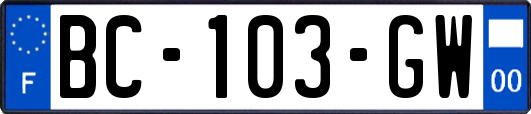 BC-103-GW