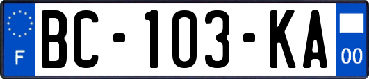 BC-103-KA