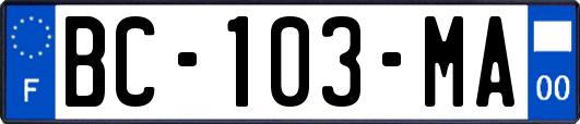 BC-103-MA