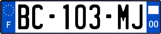 BC-103-MJ