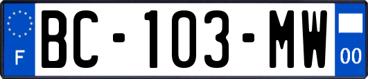 BC-103-MW