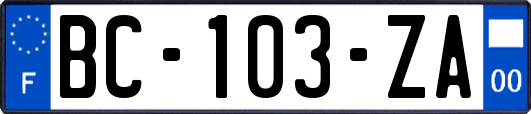 BC-103-ZA