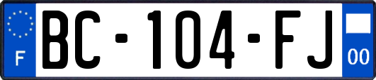 BC-104-FJ