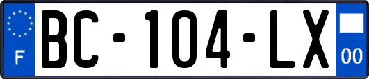 BC-104-LX