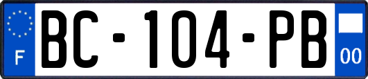 BC-104-PB