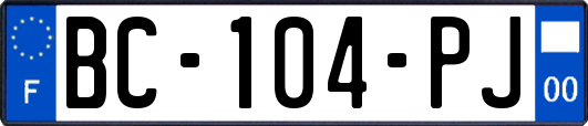 BC-104-PJ