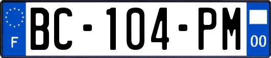 BC-104-PM