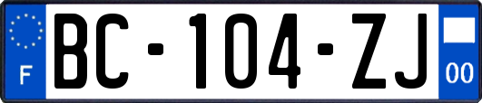 BC-104-ZJ