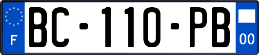 BC-110-PB