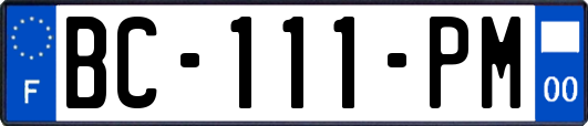 BC-111-PM