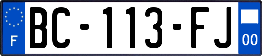 BC-113-FJ