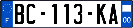 BC-113-KA