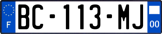 BC-113-MJ