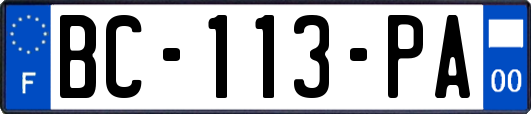 BC-113-PA