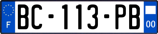 BC-113-PB