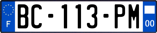 BC-113-PM