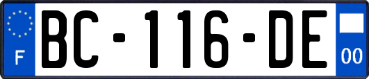 BC-116-DE