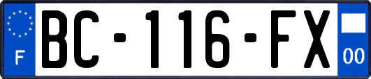 BC-116-FX