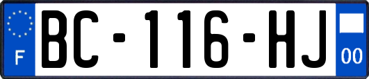 BC-116-HJ