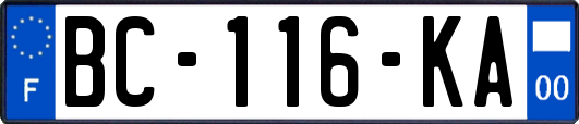 BC-116-KA