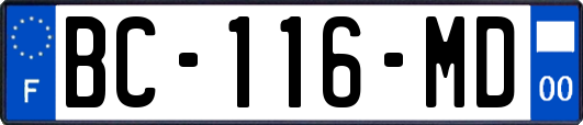 BC-116-MD