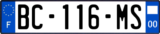BC-116-MS