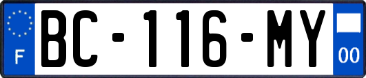 BC-116-MY