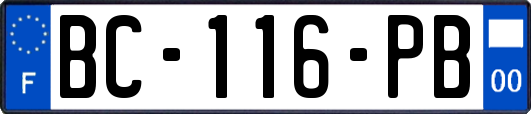 BC-116-PB