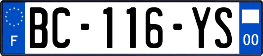 BC-116-YS