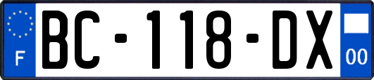 BC-118-DX
