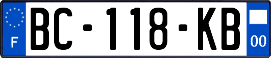 BC-118-KB