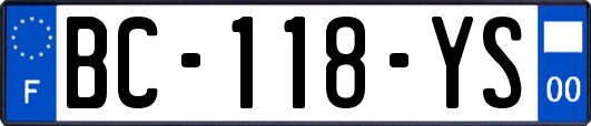 BC-118-YS