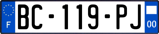 BC-119-PJ